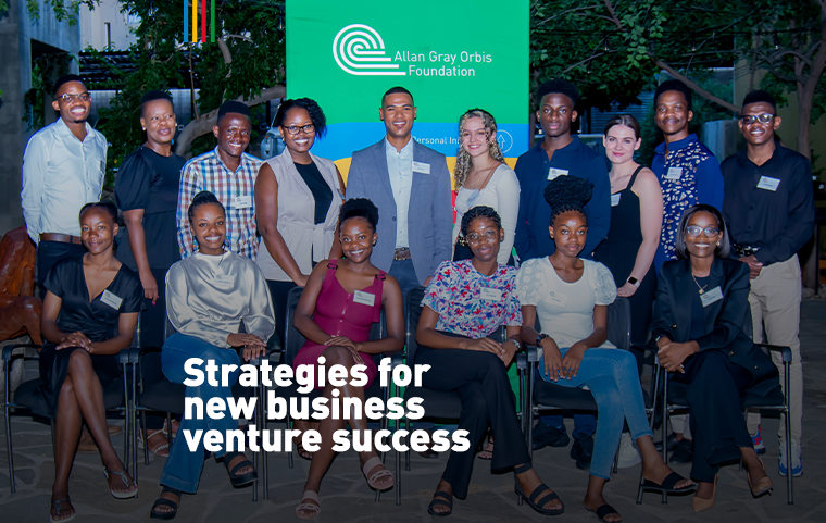 Strategies for new business venture success header