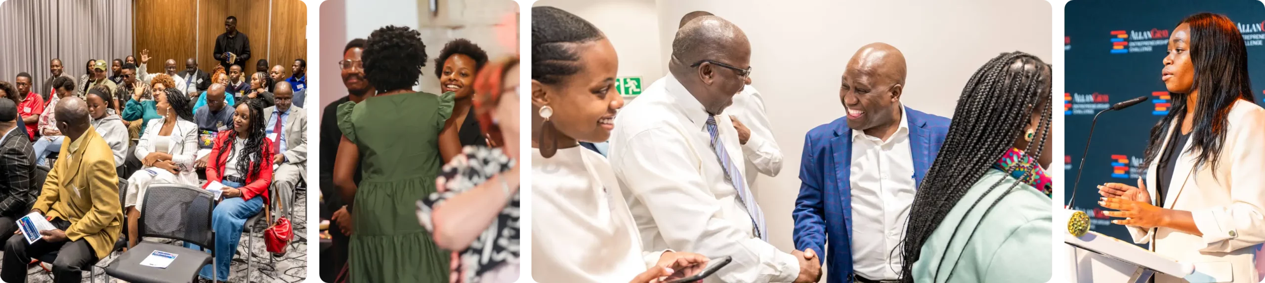 Group of images of Allan Gray Orbis Foundation EBN staff